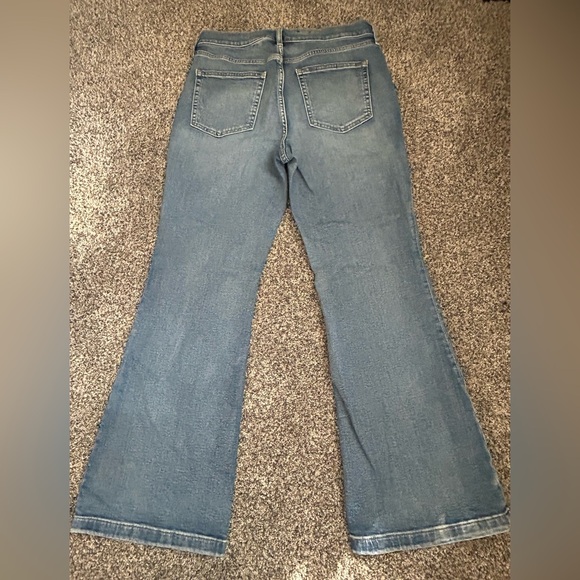GAP Women's Flare High Rise Denim size 30/10P - Picture 4 of 9